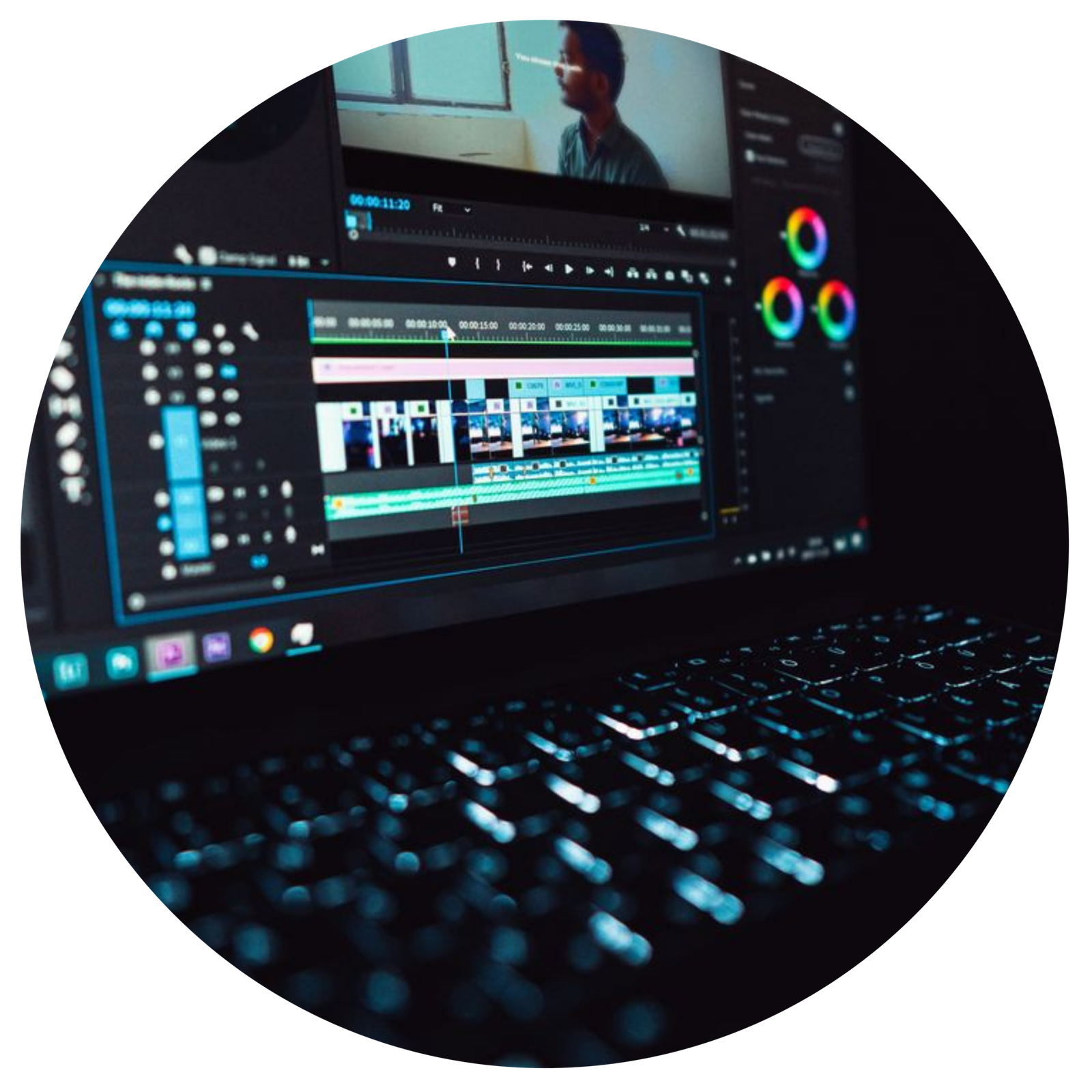 Black White Bold Modern Studio Logo (1)